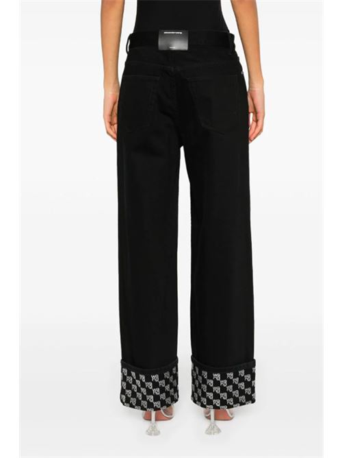 Jeans con strass ALEXANDER WANG | 4DC1244252011